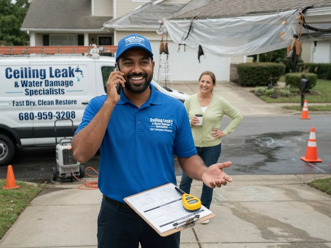 Ceiling Leak Cleanup Sweet Grass, MT FAQs